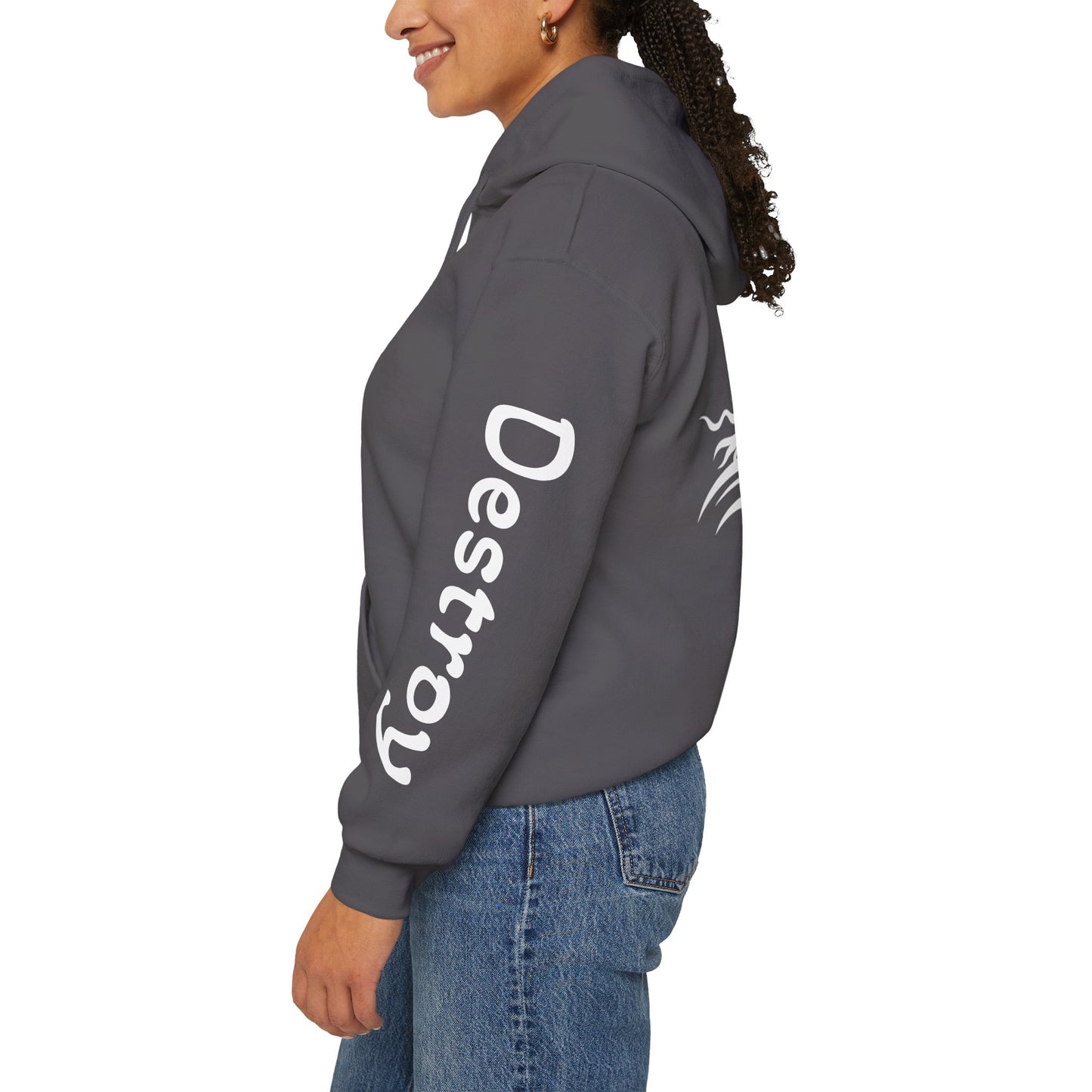 Shiva Inspired Unisex Heavy Blend™ Hooded Sweatshirt - Empowering Design for Spirituality and Self-Expression