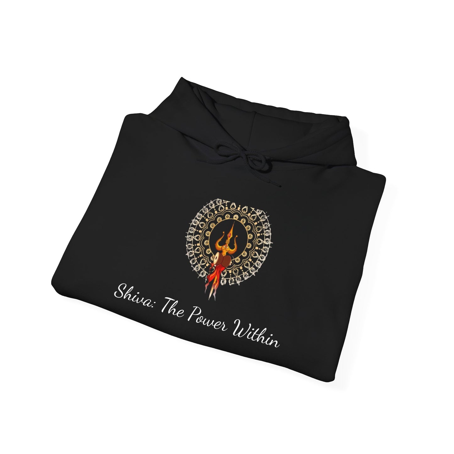 Shiva Inspired Unisex Heavy Blend™ Hooded Sweatshirt - Empowering Design for Spirituality and Self-Expression