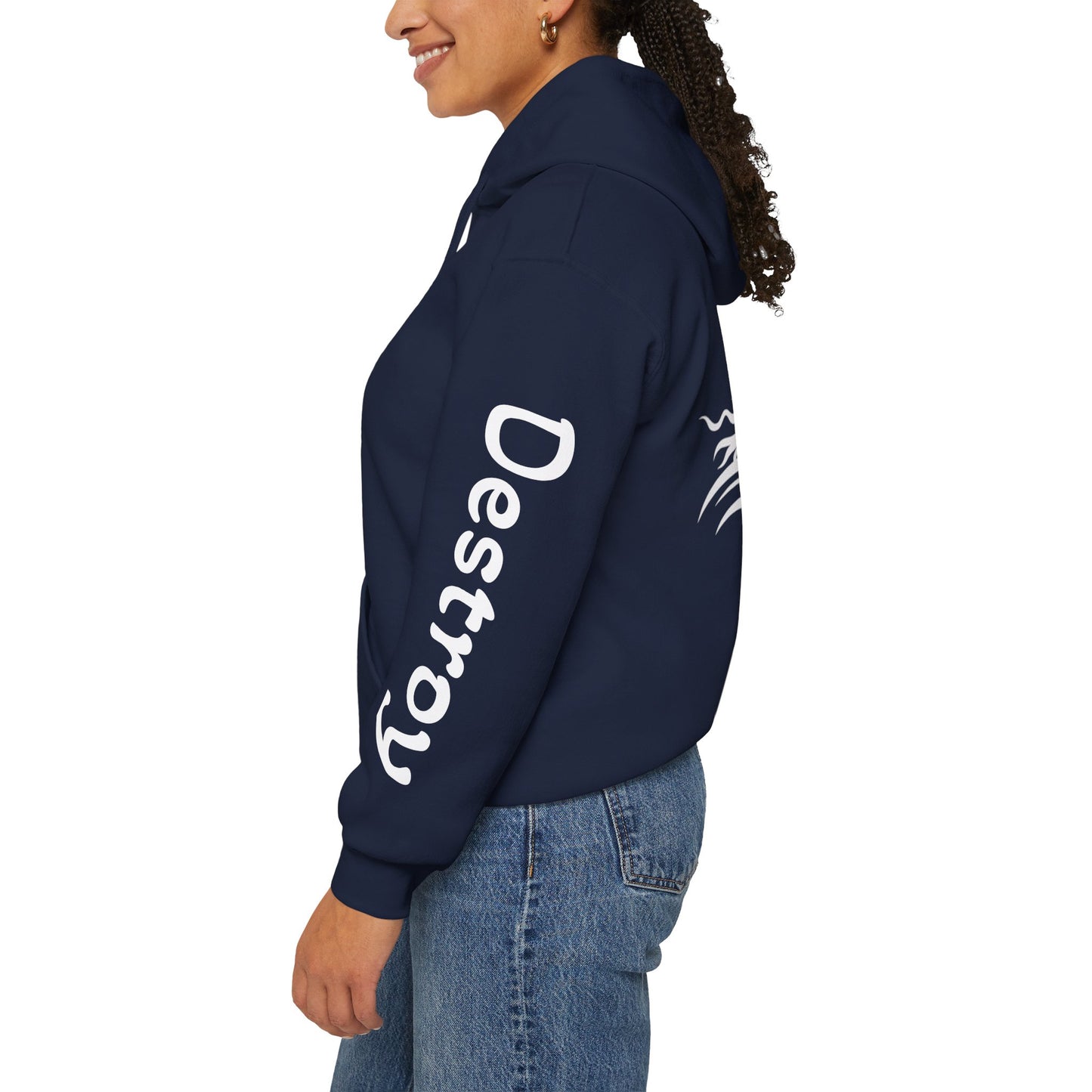 Shiva Inspired Unisex Heavy Blend™ Hooded Sweatshirt - Empowering Design for Spirituality and Self-Expression