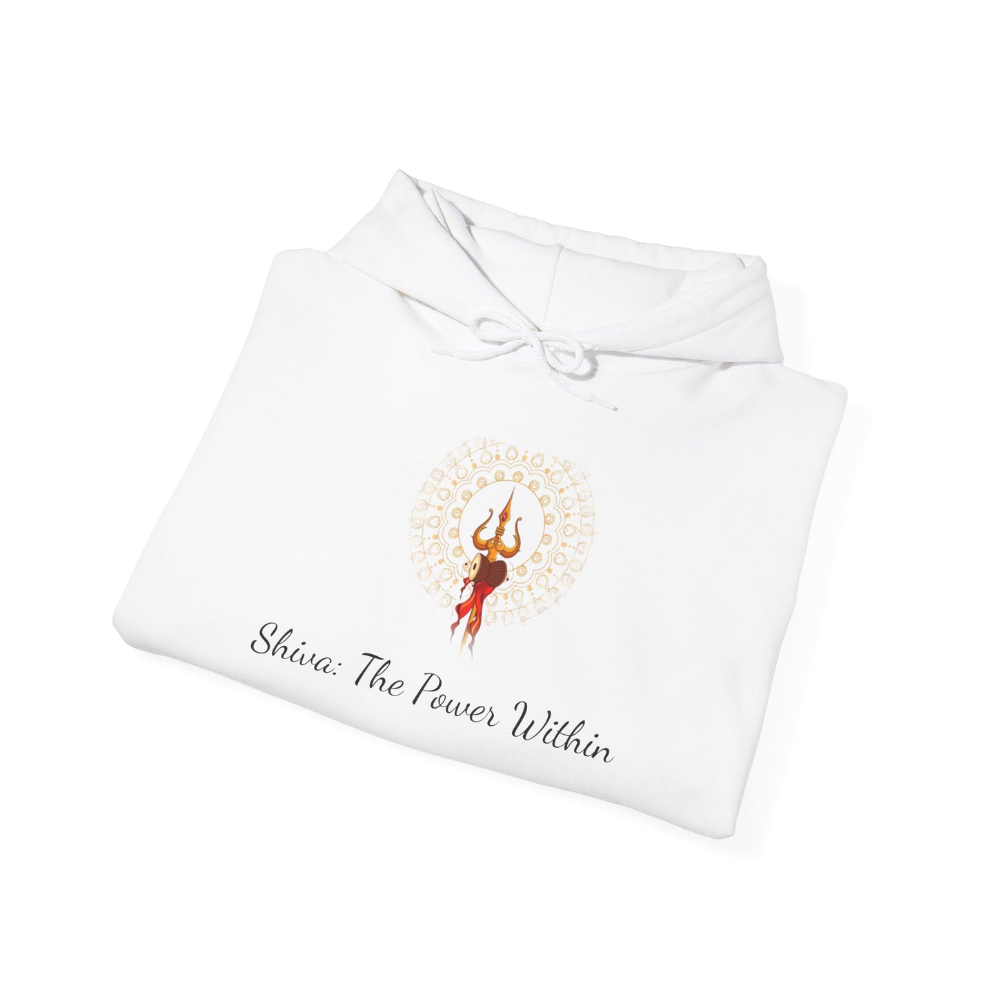 Shiva Inspired Unisex Heavy Blend™ Hooded Sweatshirt - Empowering Design for Spirituality and Self-Expression