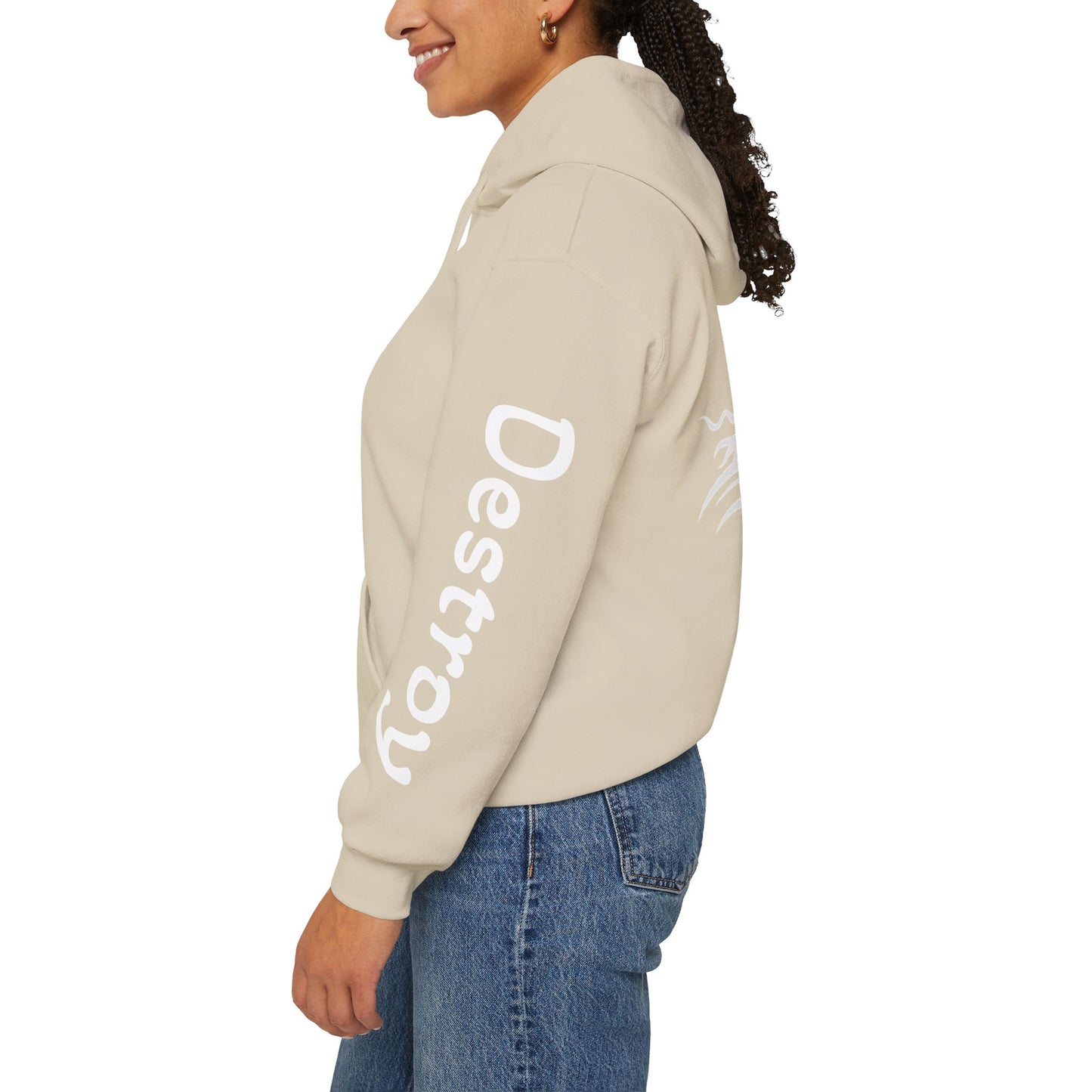 Shiva Inspired Unisex Heavy Blend™ Hooded Sweatshirt - Empowering Design for Spirituality and Self-Expression