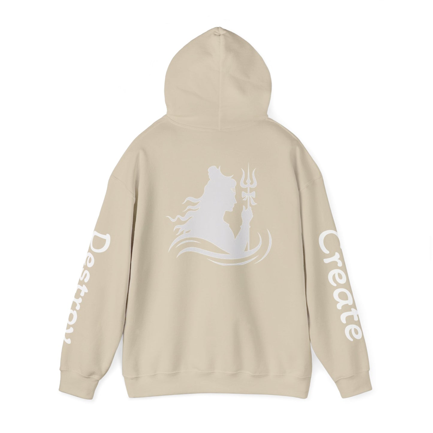 Shiva Inspired Unisex Heavy Blend™ Hooded Sweatshirt - Empowering Design for Spirituality and Self-Expression