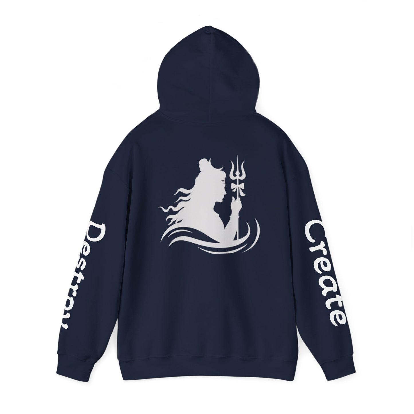 Shiva Inspired Unisex Heavy Blend™ Hooded Sweatshirt - Empowering Design for Spirituality and Self-Expression