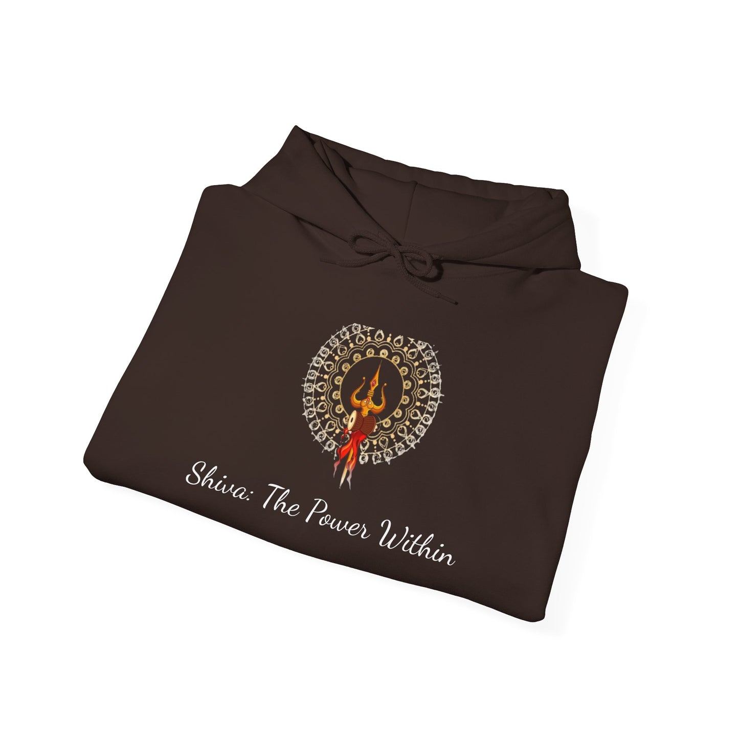 Shiva Inspired Unisex Heavy Blend™ Hooded Sweatshirt - Empowering Design for Spirituality and Self-Expression