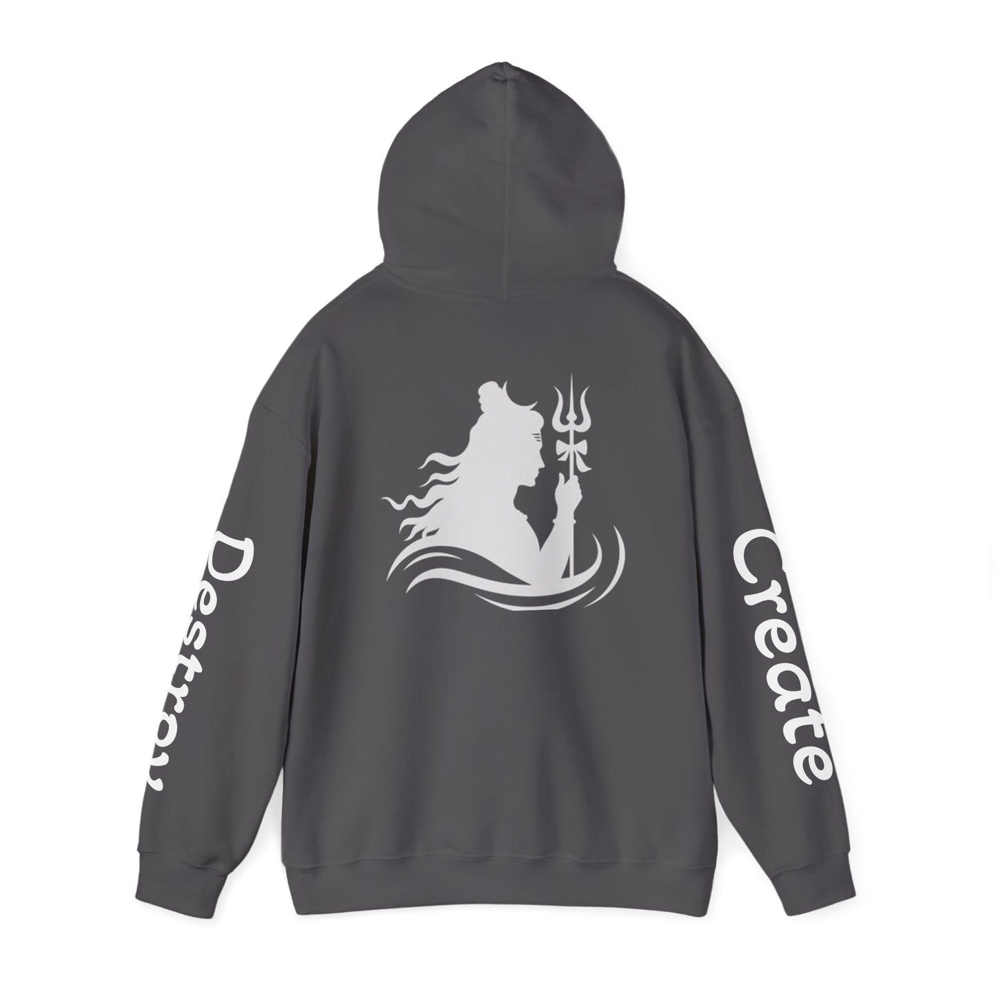Shiva Inspired Unisex Heavy Blend™ Hooded Sweatshirt - Empowering Design for Spirituality and Self-Expression
