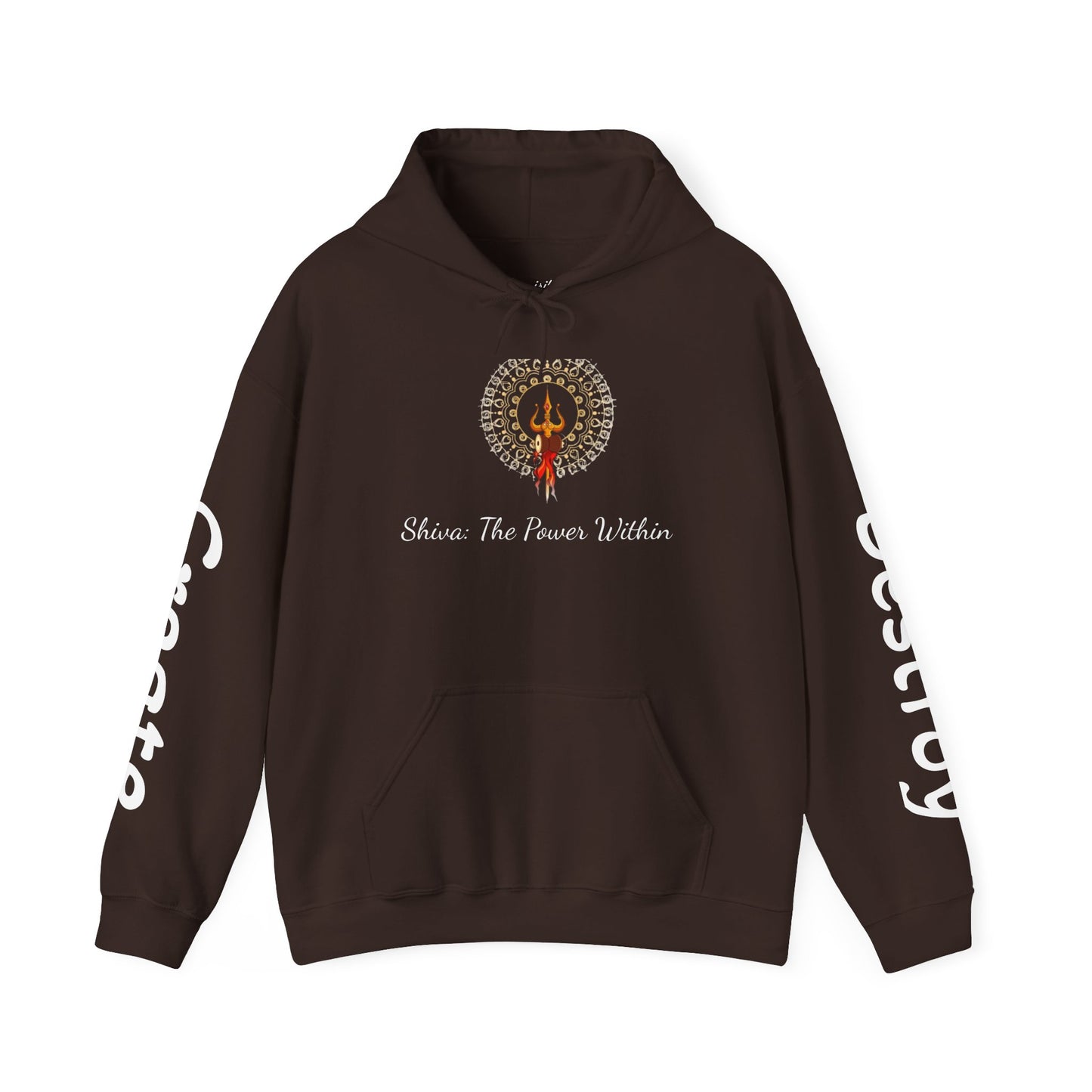 Shiva Inspired Unisex Heavy Blend™ Hooded Sweatshirt - Empowering Design for Spirituality and Self-Expression