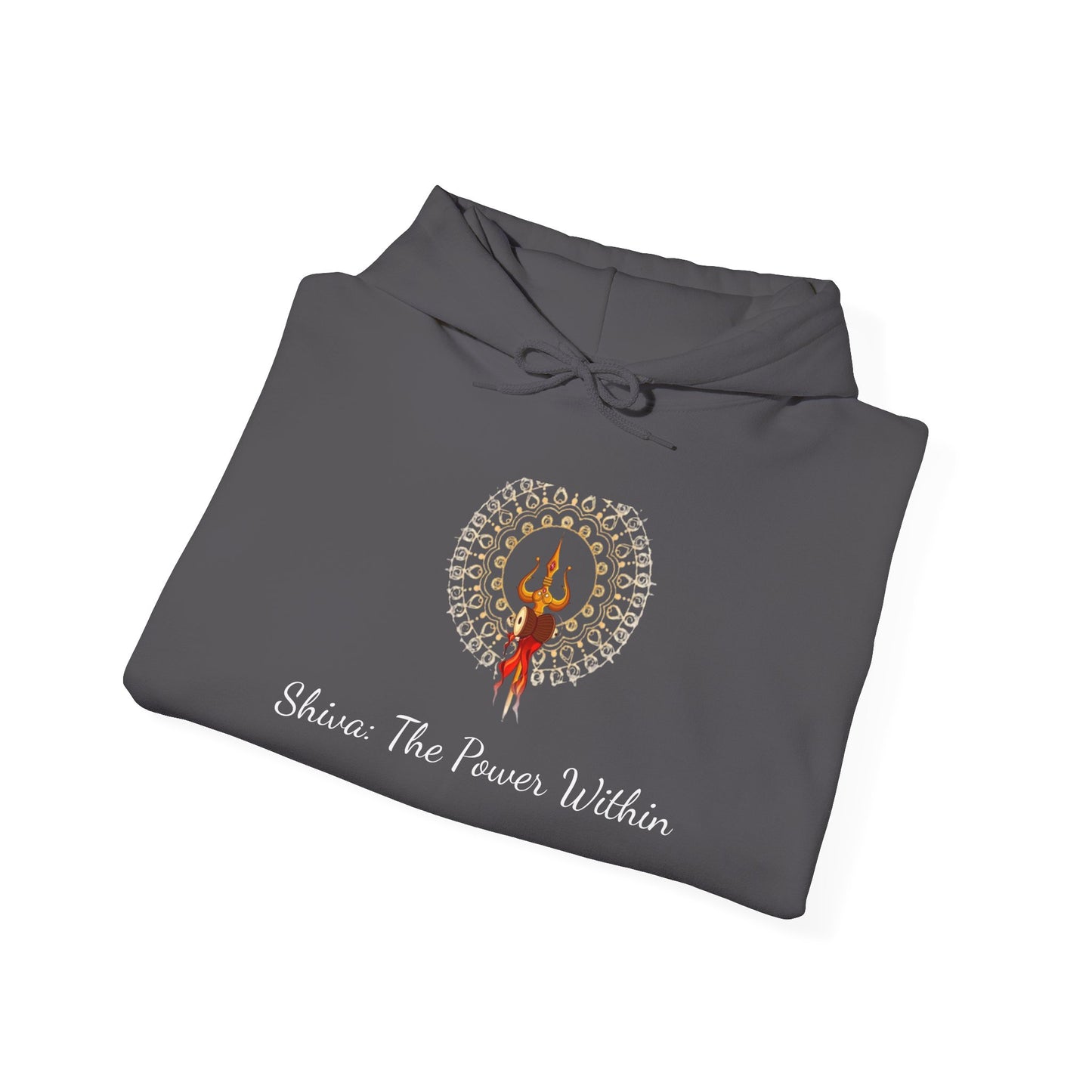 Shiva Inspired Unisex Heavy Blend™ Hooded Sweatshirt - Empowering Design for Spirituality and Self-Expression