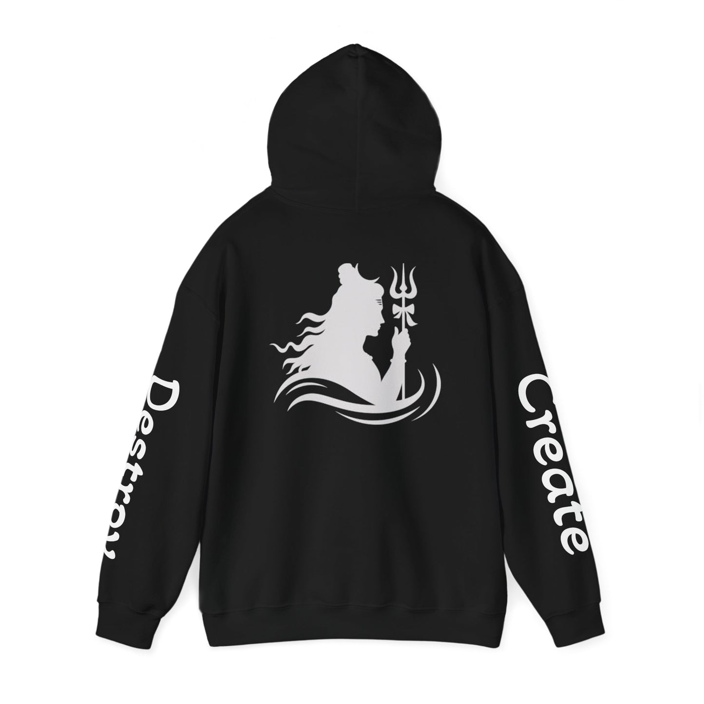 Shiva Inspired Unisex Heavy Blend™ Hooded Sweatshirt - Empowering Design for Spirituality and Self-Expression
