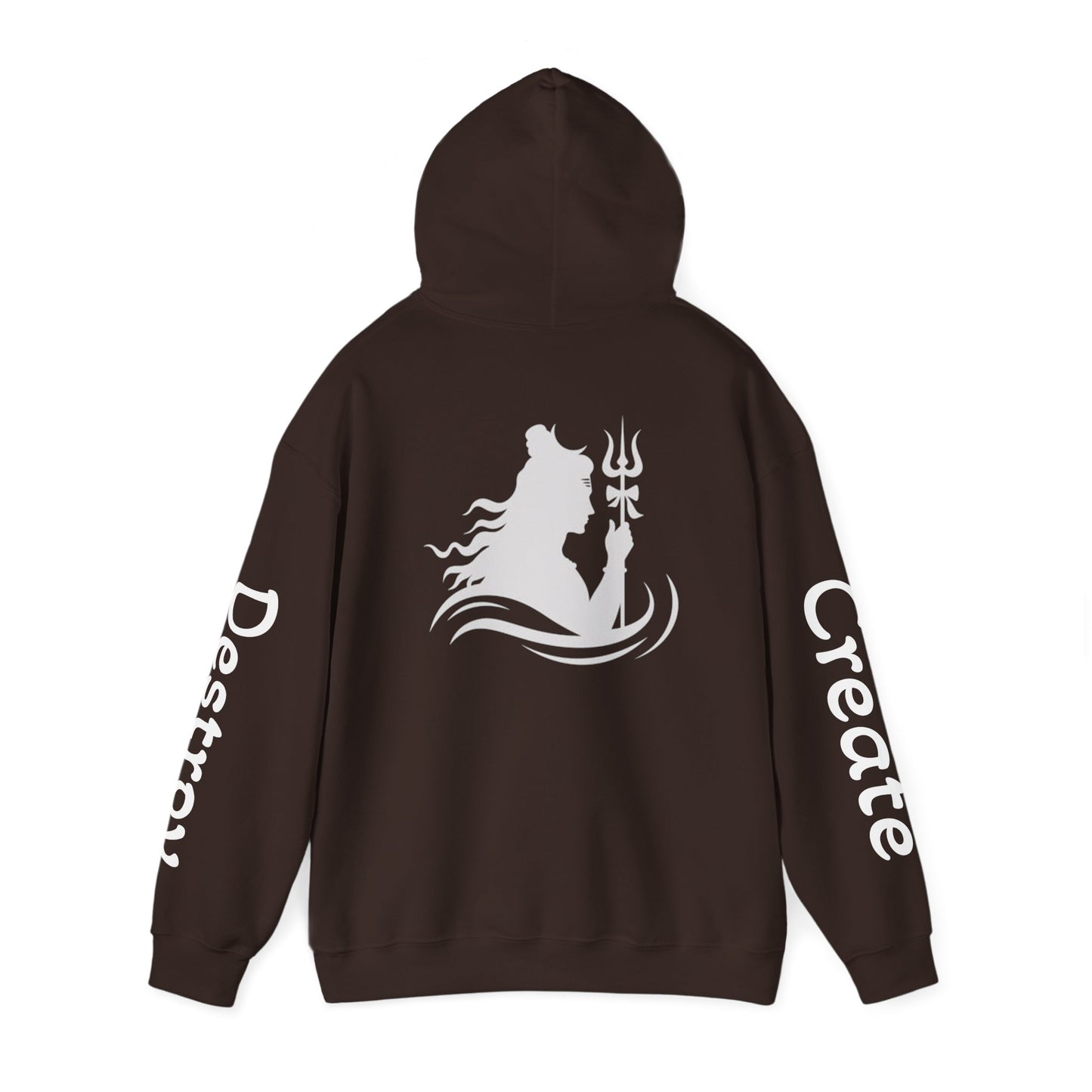 Shiva Inspired Unisex Heavy Blend™ Hooded Sweatshirt - Empowering Design for Spirituality and Self-Expression