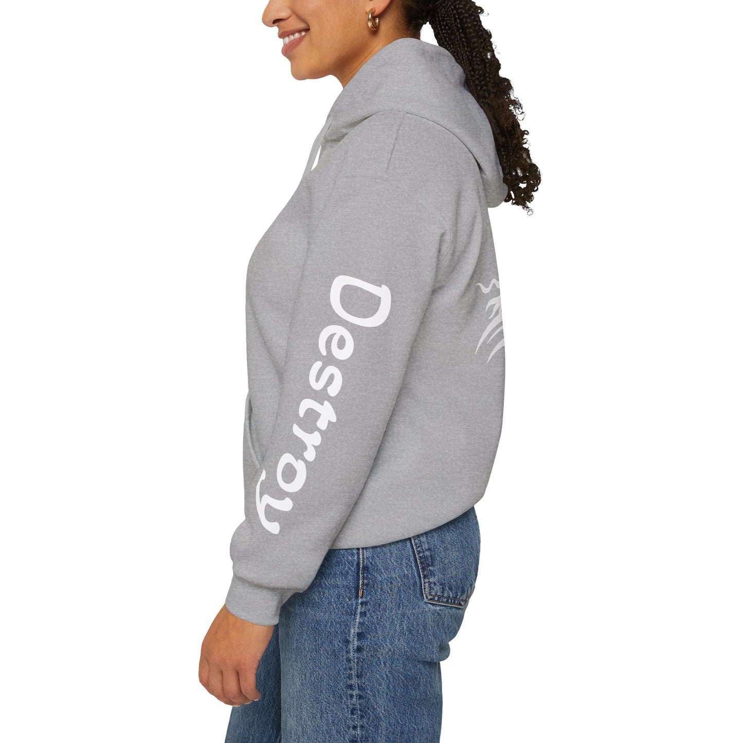 Shiva Inspired Unisex Heavy Blend™ Hooded Sweatshirt - Empowering Design for Spirituality and Self-Expression