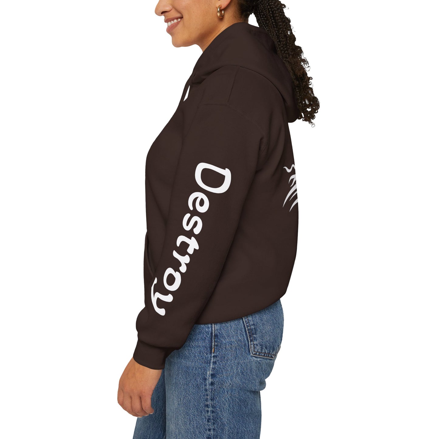 Shiva Inspired Unisex Heavy Blend™ Hooded Sweatshirt - Empowering Design for Spirituality and Self-Expression