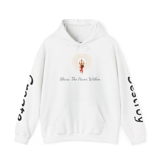 Shiva Inspired Unisex Heavy Blend™ Hooded Sweatshirt - Empowering Design for Spirituality and Self-Expression