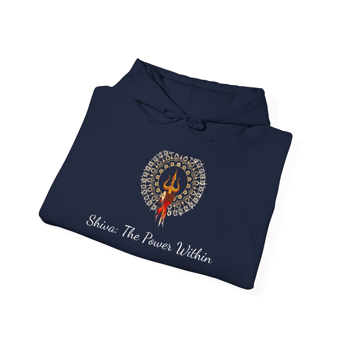Shiva Inspired Unisex Heavy Blend™ Hooded Sweatshirt - Empowering Design for Spirituality and Self-Expression