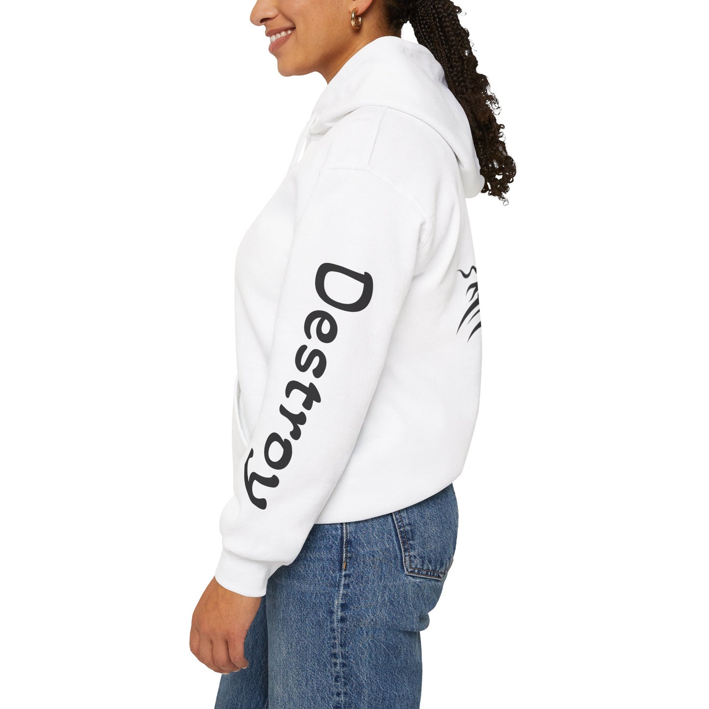 Shiva Inspired Unisex Heavy Blend™ Hooded Sweatshirt - Empowering Design for Spirituality and Self-Expression