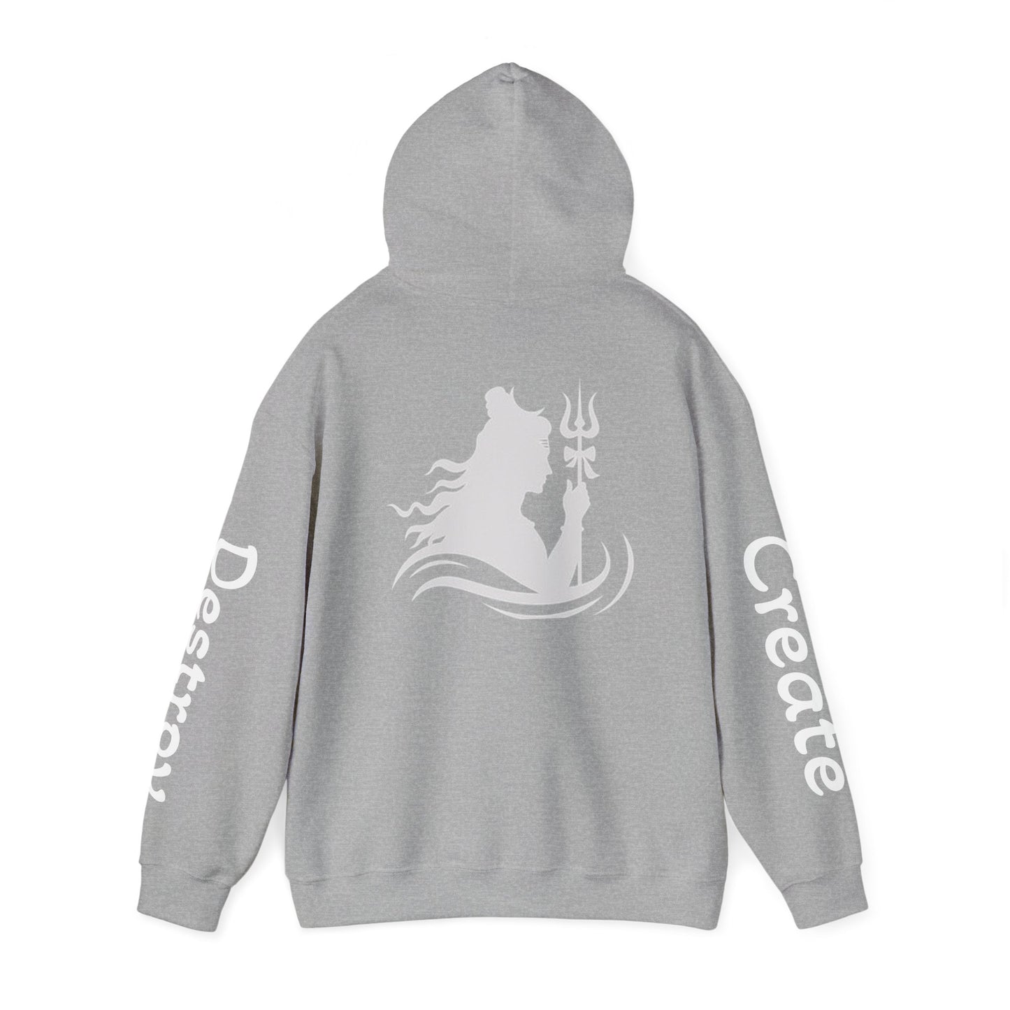 Shiva Inspired Unisex Heavy Blend™ Hooded Sweatshirt - Empowering Design for Spirituality and Self-Expression
