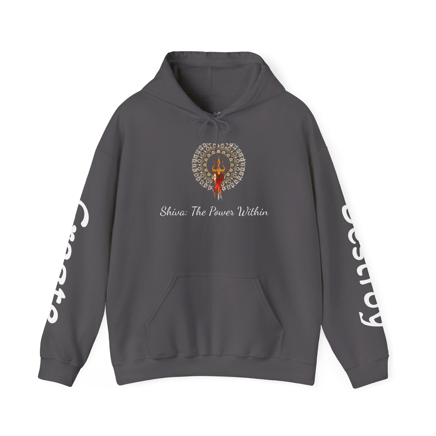 Shiva Inspired Unisex Heavy Blend™ Hooded Sweatshirt - Empowering Design for Spirituality and Self-Expression