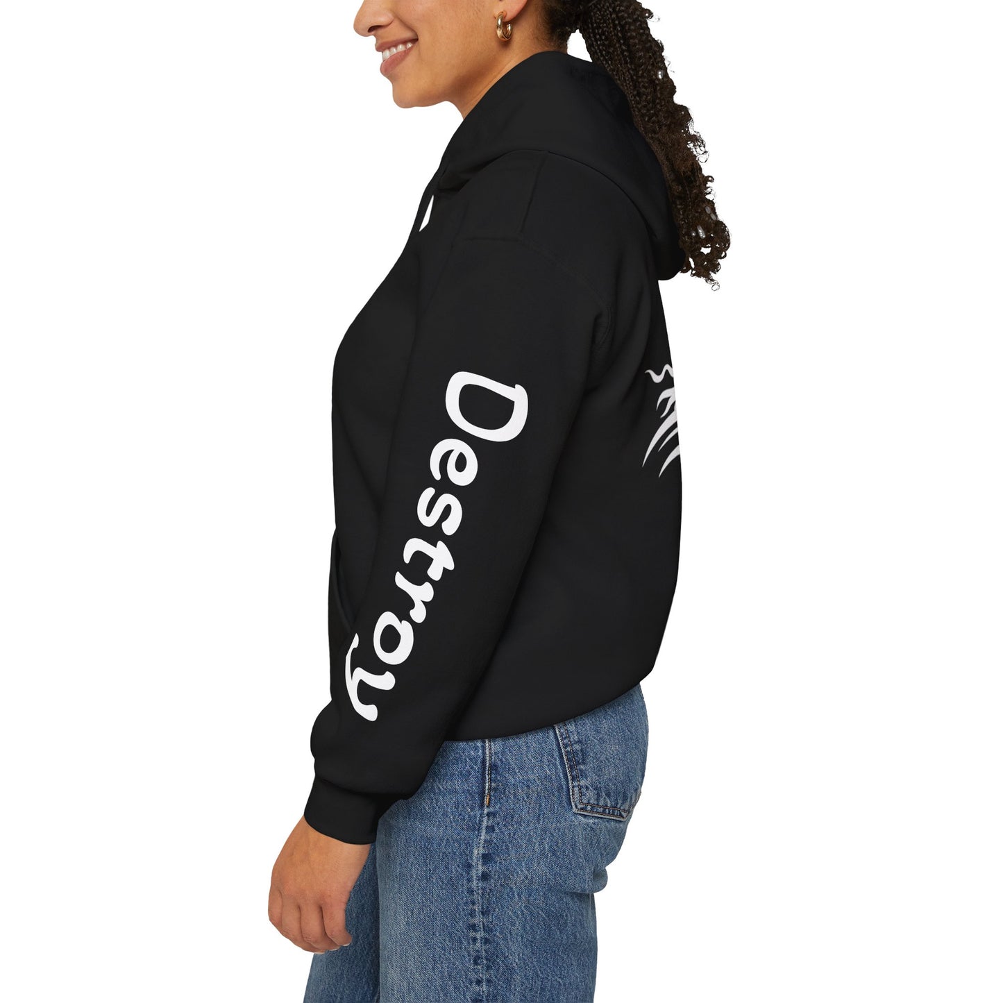 Shiva Inspired Unisex Heavy Blend™ Hooded Sweatshirt - Empowering Design for Spirituality and Self-Expression